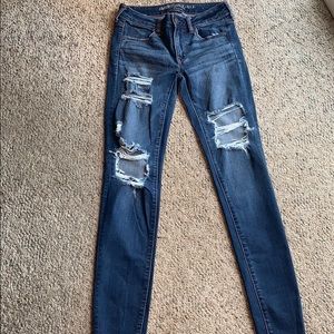 4 long AE super stretch Jeggings